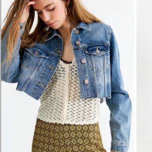 BDG cropped jean jacket